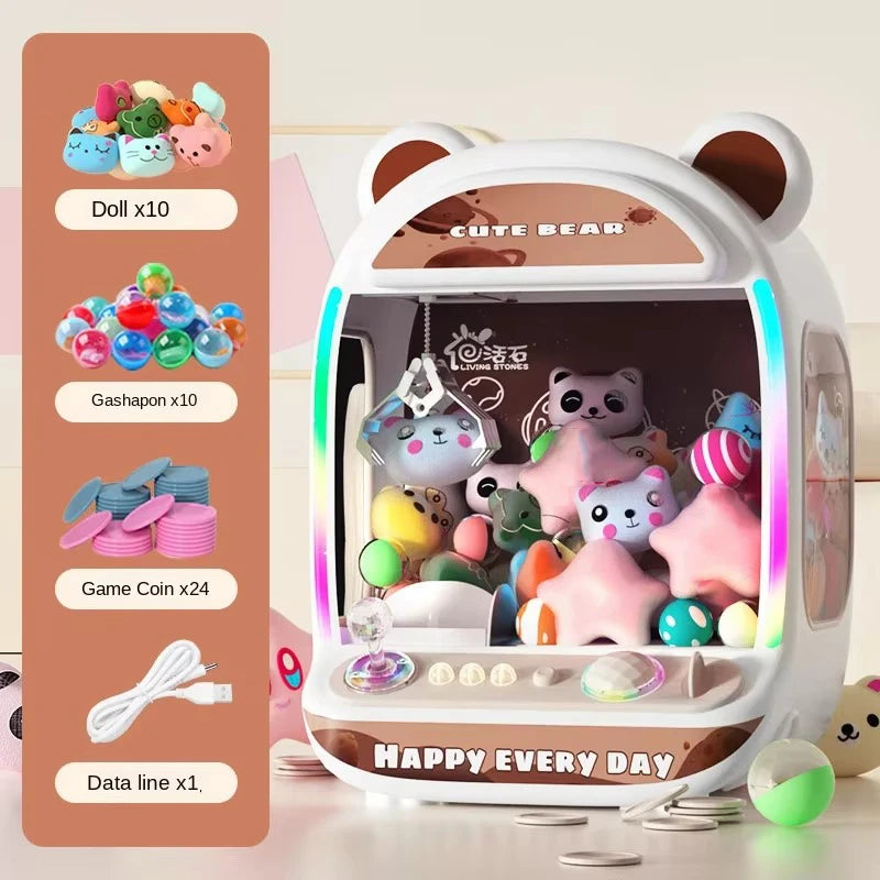 DIY Doll Machine – Kids Mini Claw Toy Gift Game