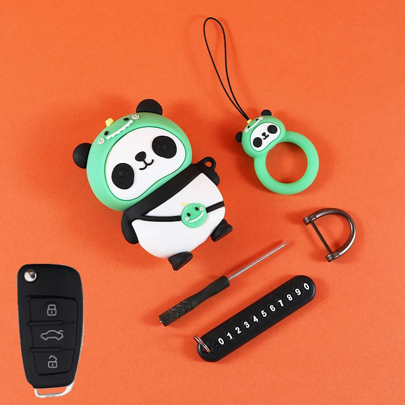 Cute Silicone Car Key Cover