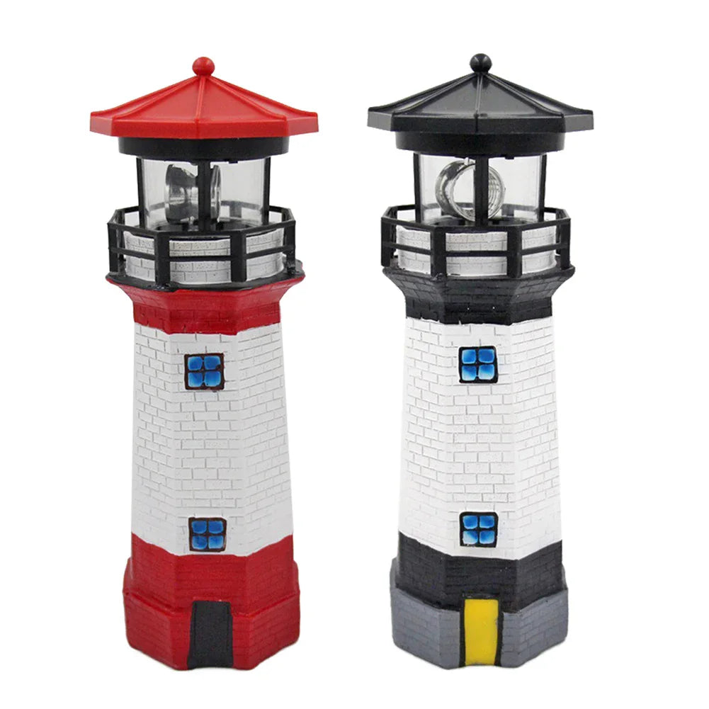 Solar Lighthouse Garden Light