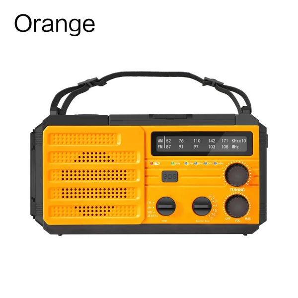 Emergency Solar Hand Crank Radio