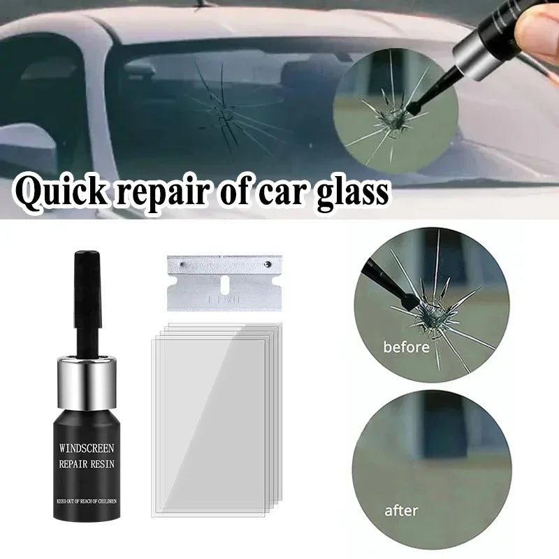 Car Windshield Crack Repair Kit