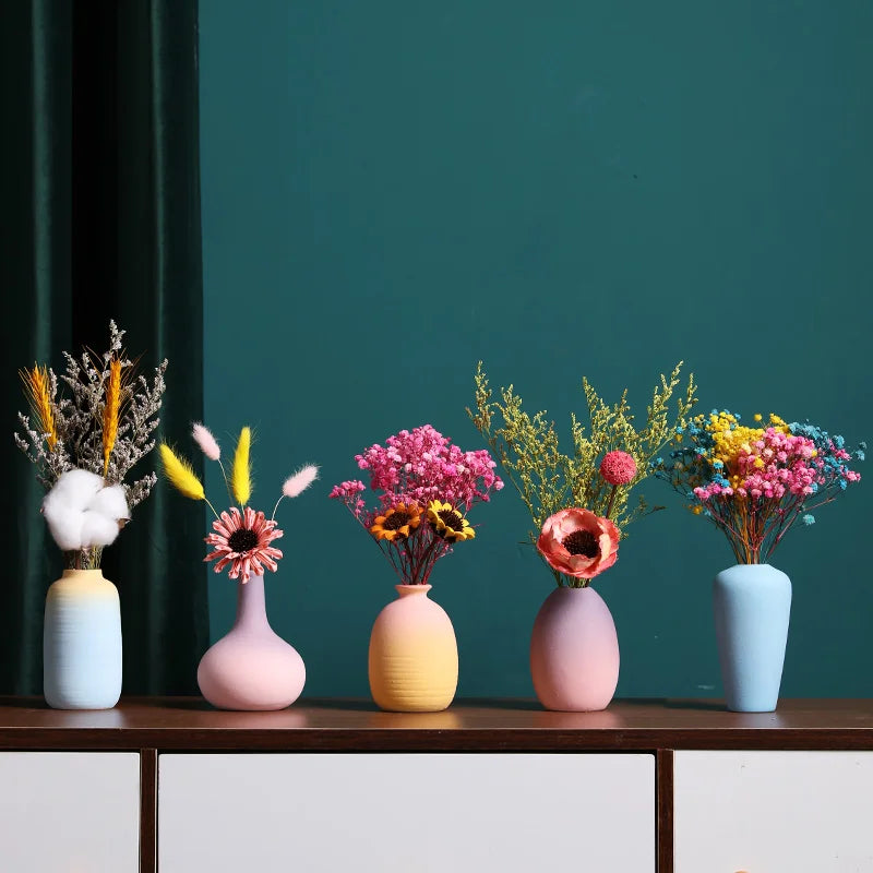 Modern Rustic Nordic Style Ceramic Vase