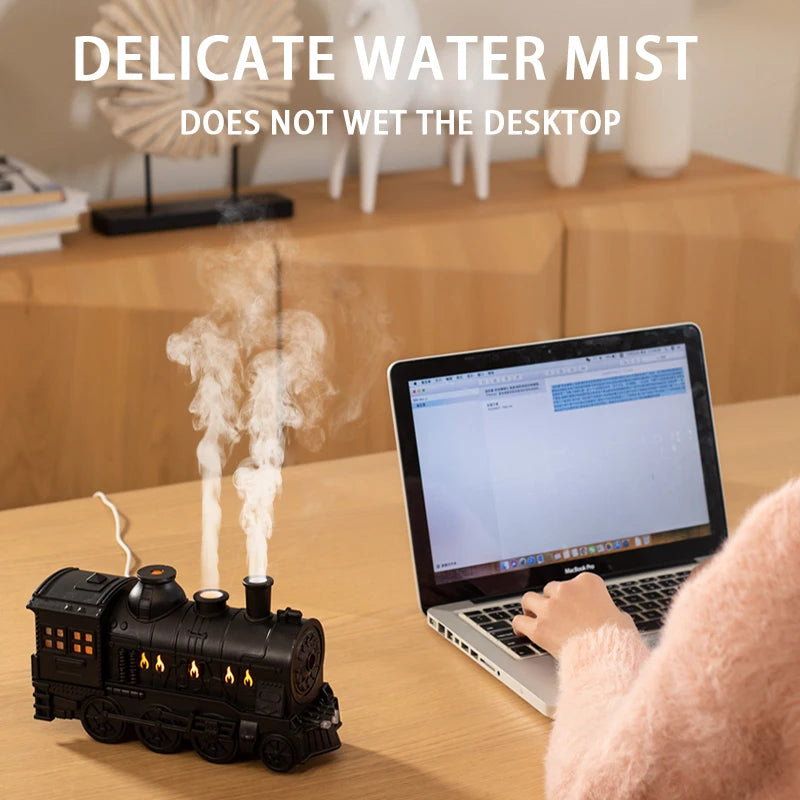 Train Humidifier Aromatherapy Diffuser