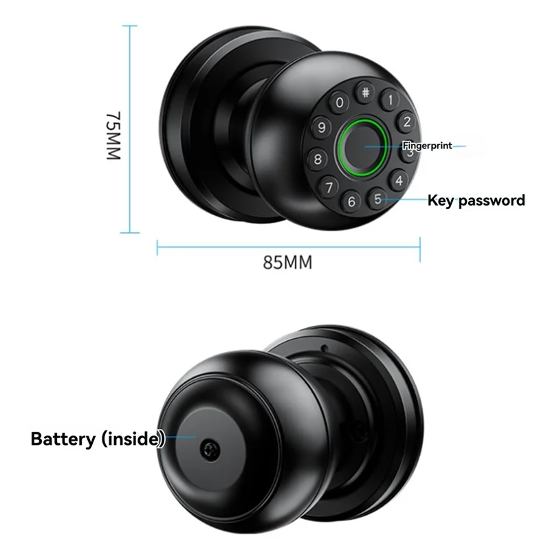 ABSQ Electronic Fingerprint Door Lock with App Control