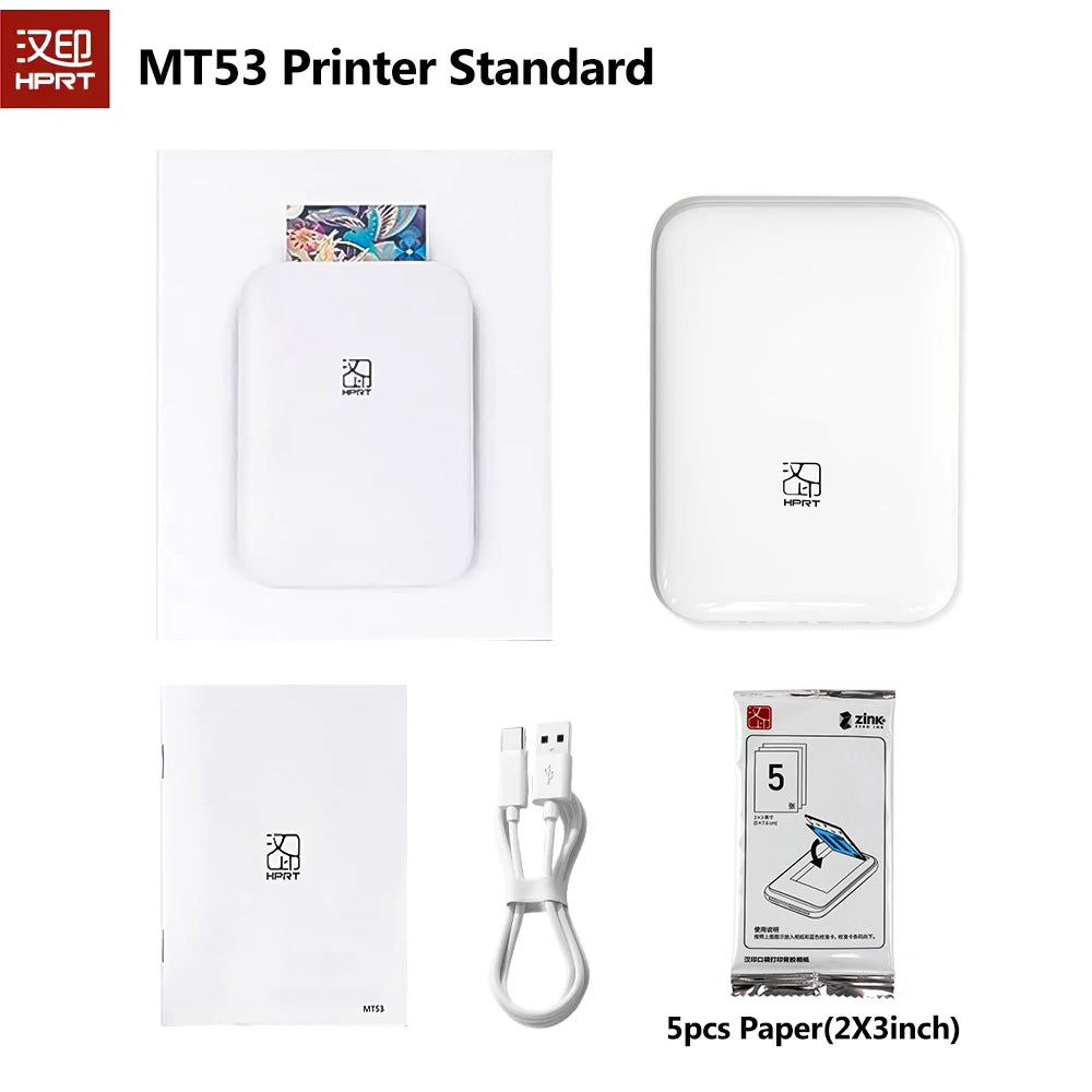 Portable Wifi Photo Printer for Mobile Printing -MT53 