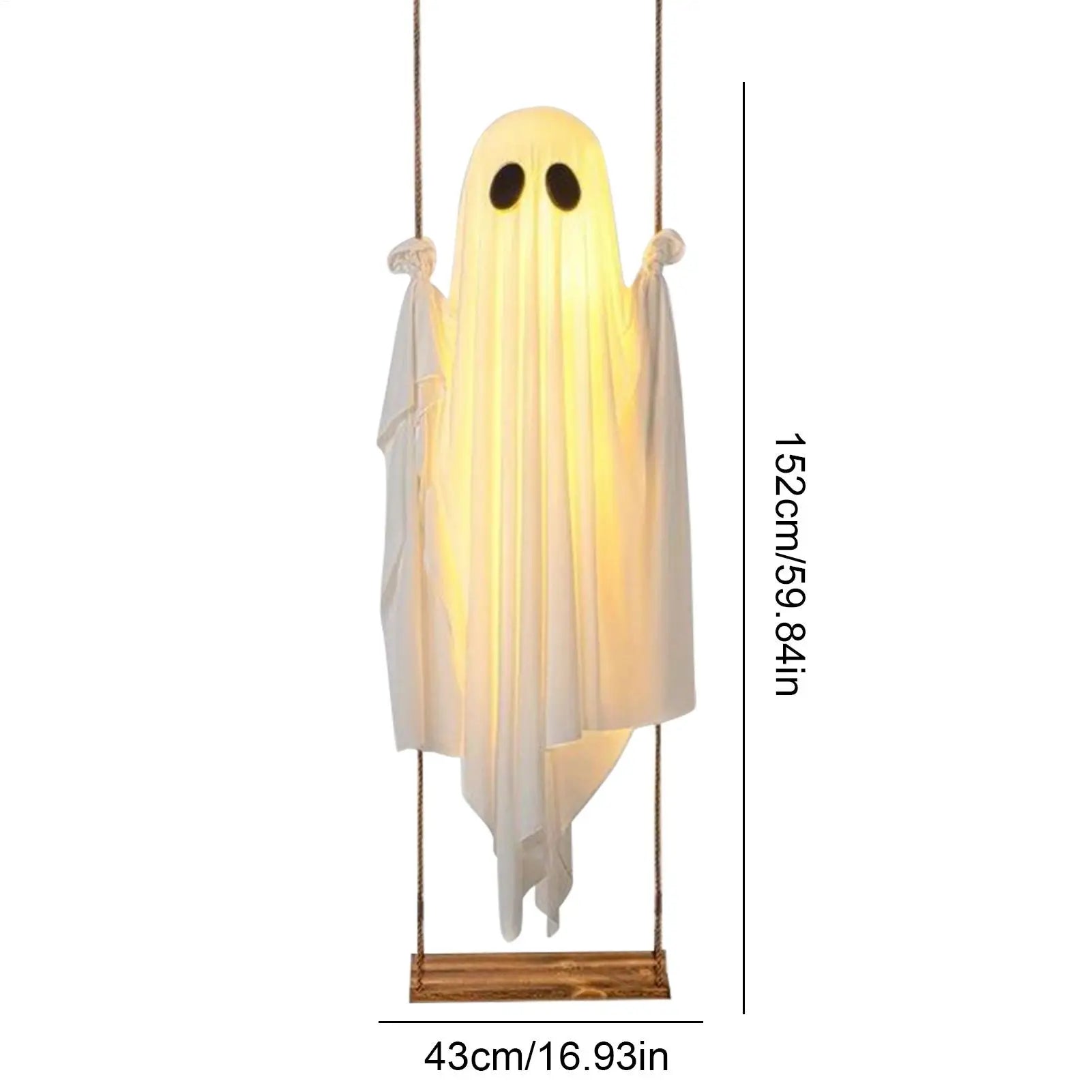 LED Halloween Ghost Decor