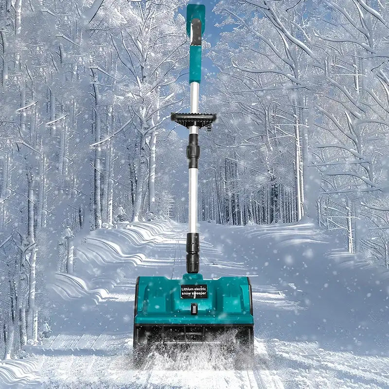 Electric Snow Sweeper – Powerful 1200W Cordless Snow Cleaner