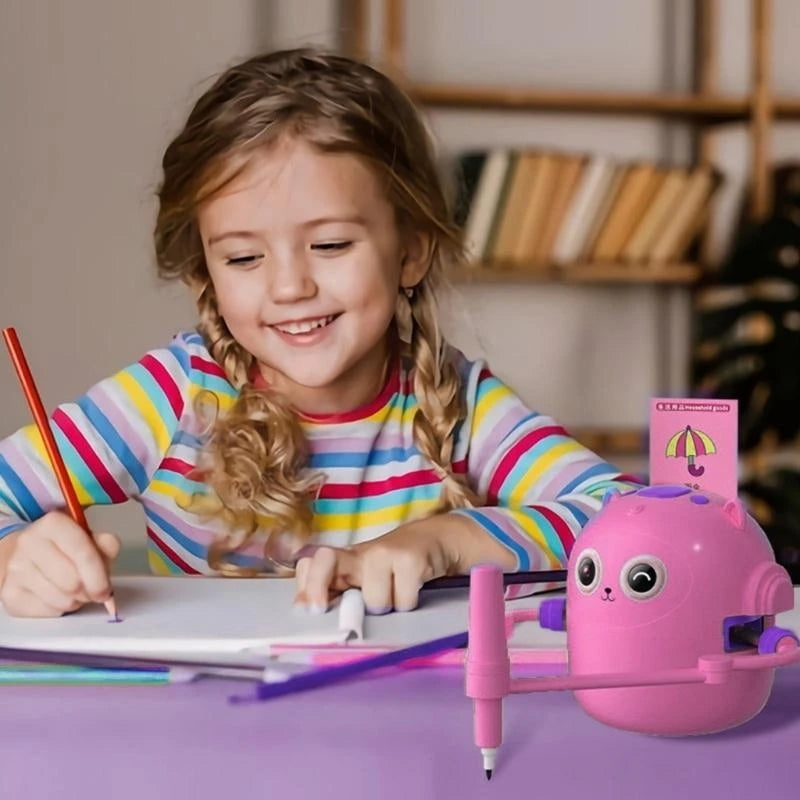 Interactive Educational Drawing Robot Toy