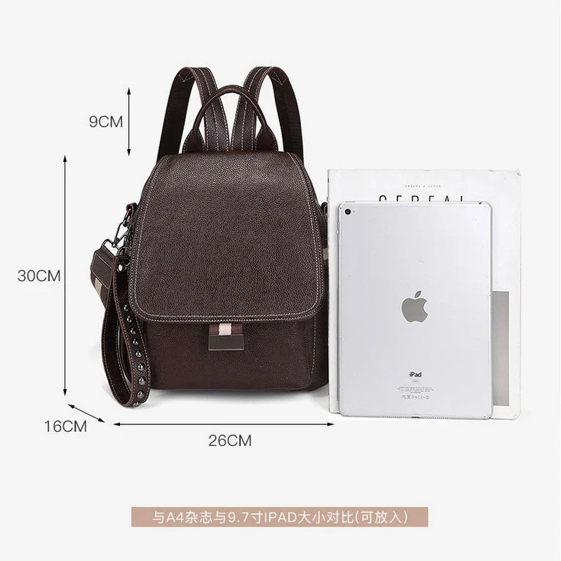 Genuine Leather Backpack