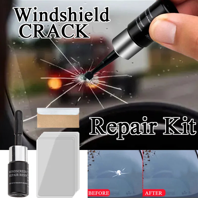 Car Windshield Crack Repair Kit