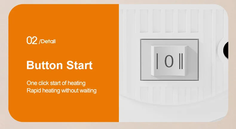 PTC Electric Desktop Heater