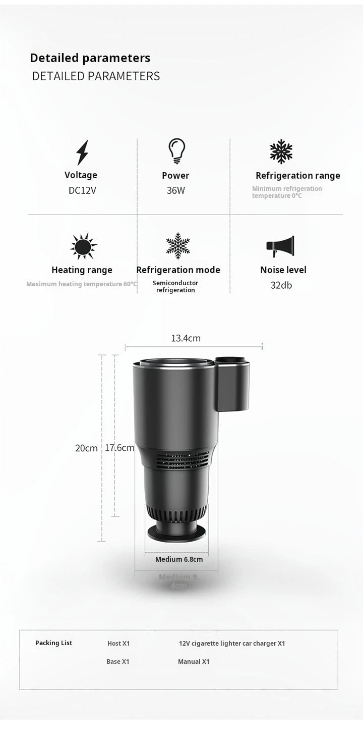 2 In 1 Car Cup Mug Holder