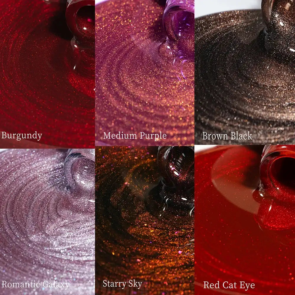 Cat Eye Magnetic Gel Polish by MAYCHAO – Holographic 12ml