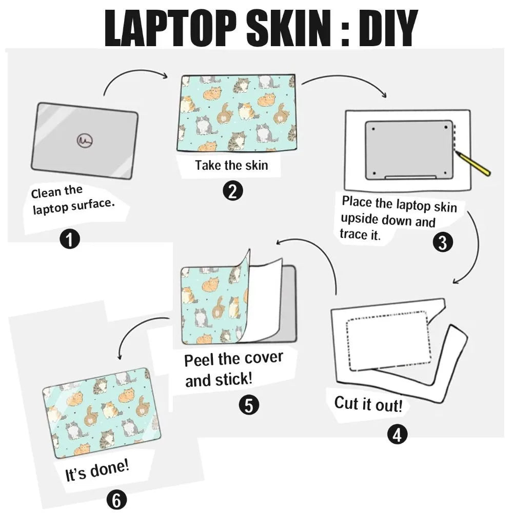 DIY 16-inch Laptop Sticker