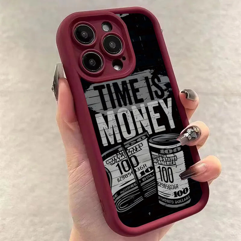 Time Is Money iPhone Case