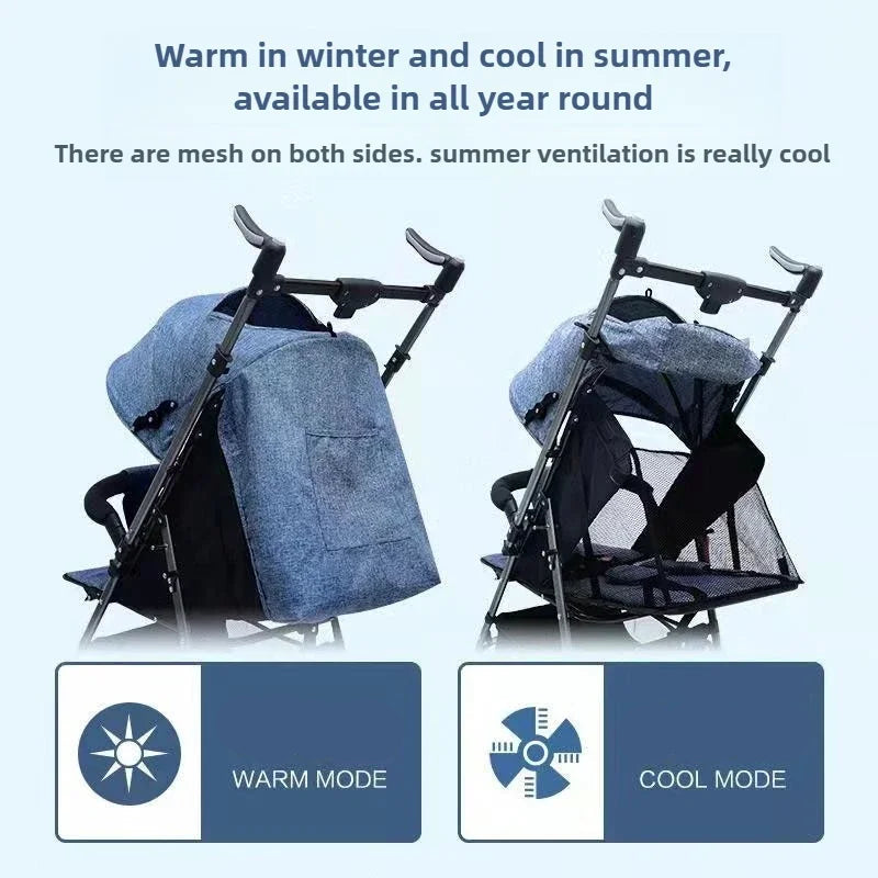 Baby Stroller – Lightweight Foldable Two-Way -2025 