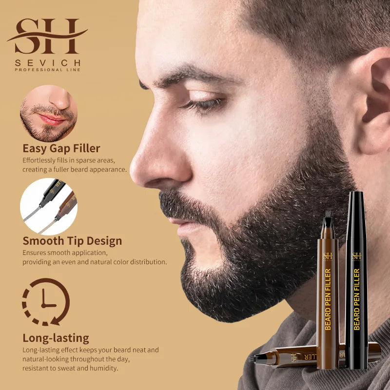 Sevich Waterproof Beard Pen Filler