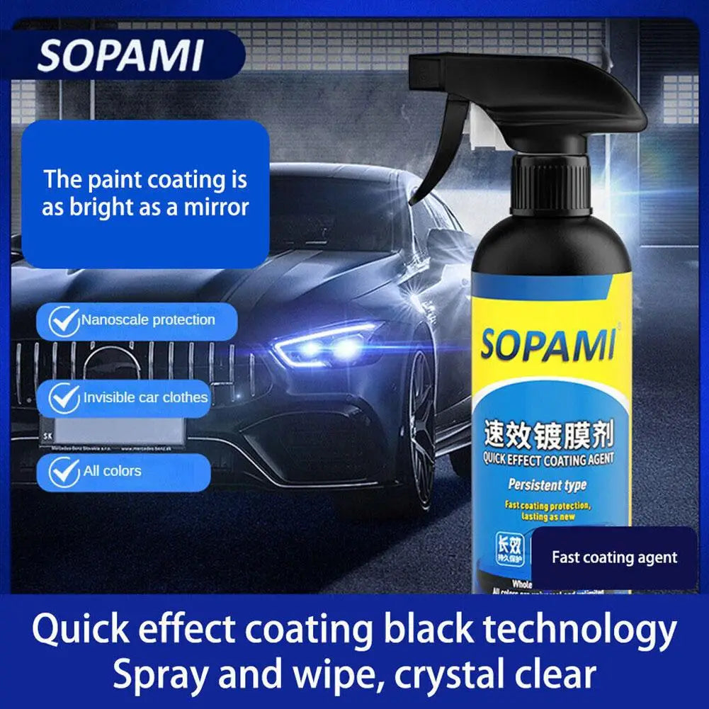 Sopami Nano Ceramic Car Coating Spray - Quick Wax
