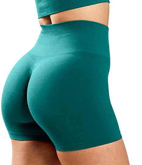 High Waist Seamless Yoga Shorts