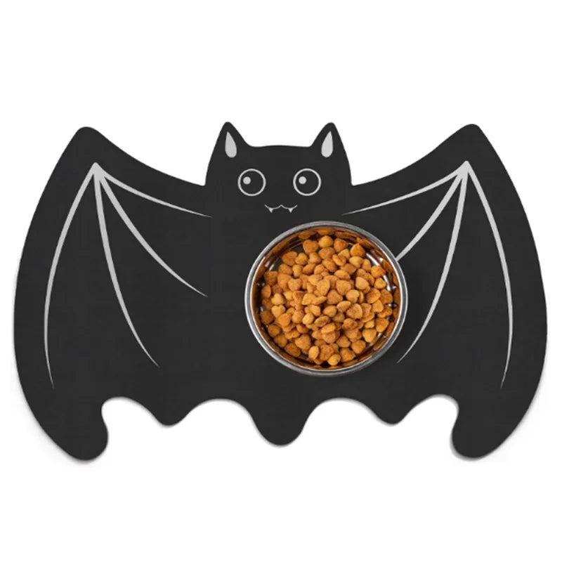 Halloween Pet Feeding Mat
