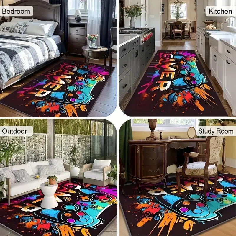 Heart Pattern Area Rug