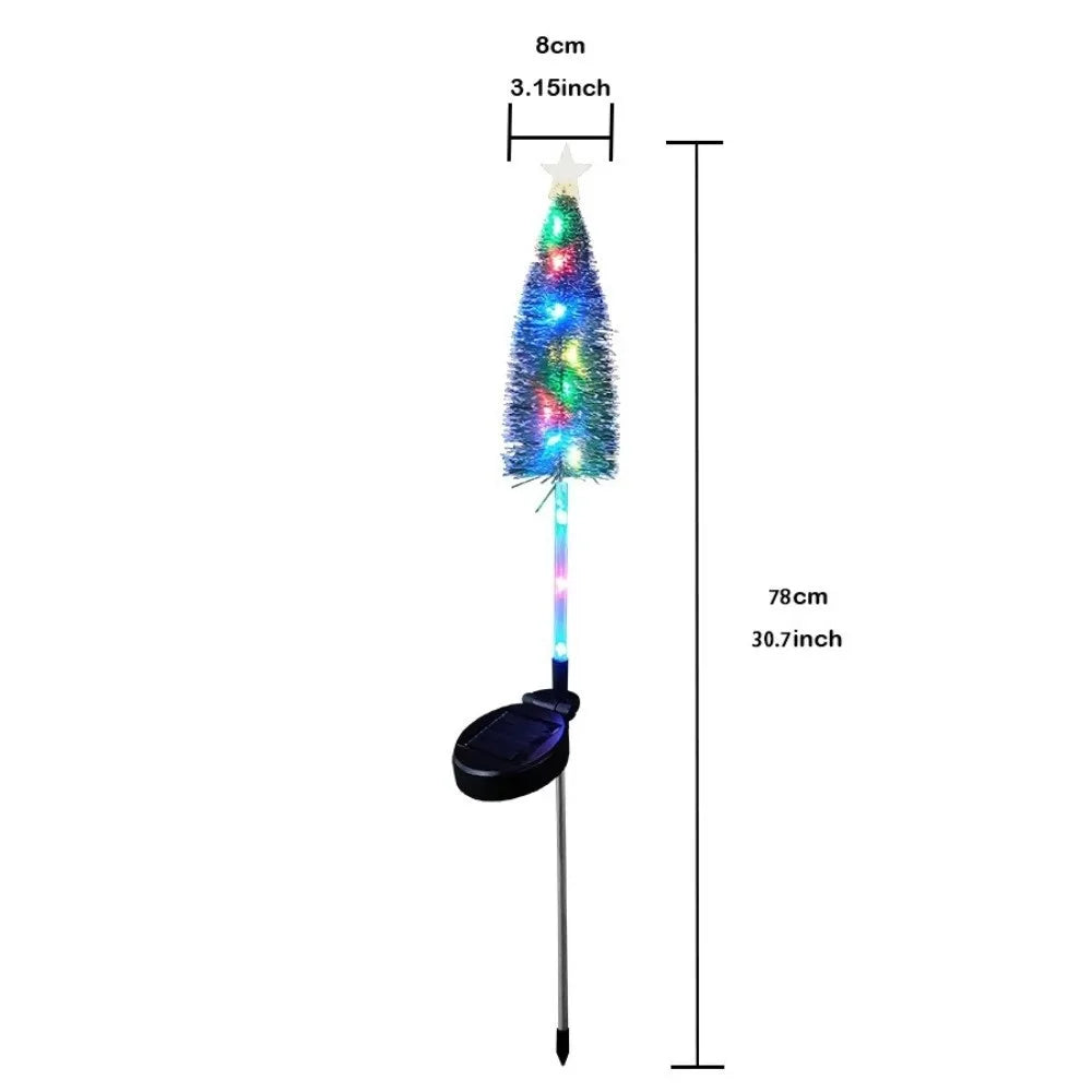 Solar Christmas Tree Lights