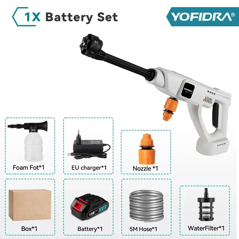 Cordless High Pressure Washer Gun