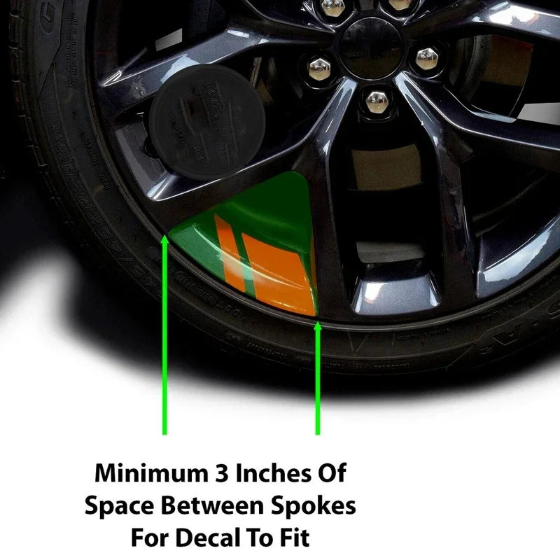 Reflective Car Wheel Decal Sticker