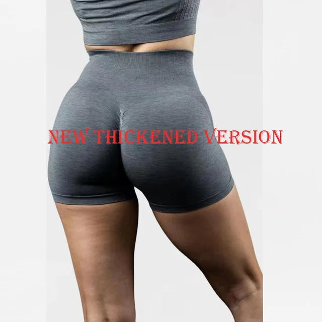 High Waist Seamless Yoga Shorts
