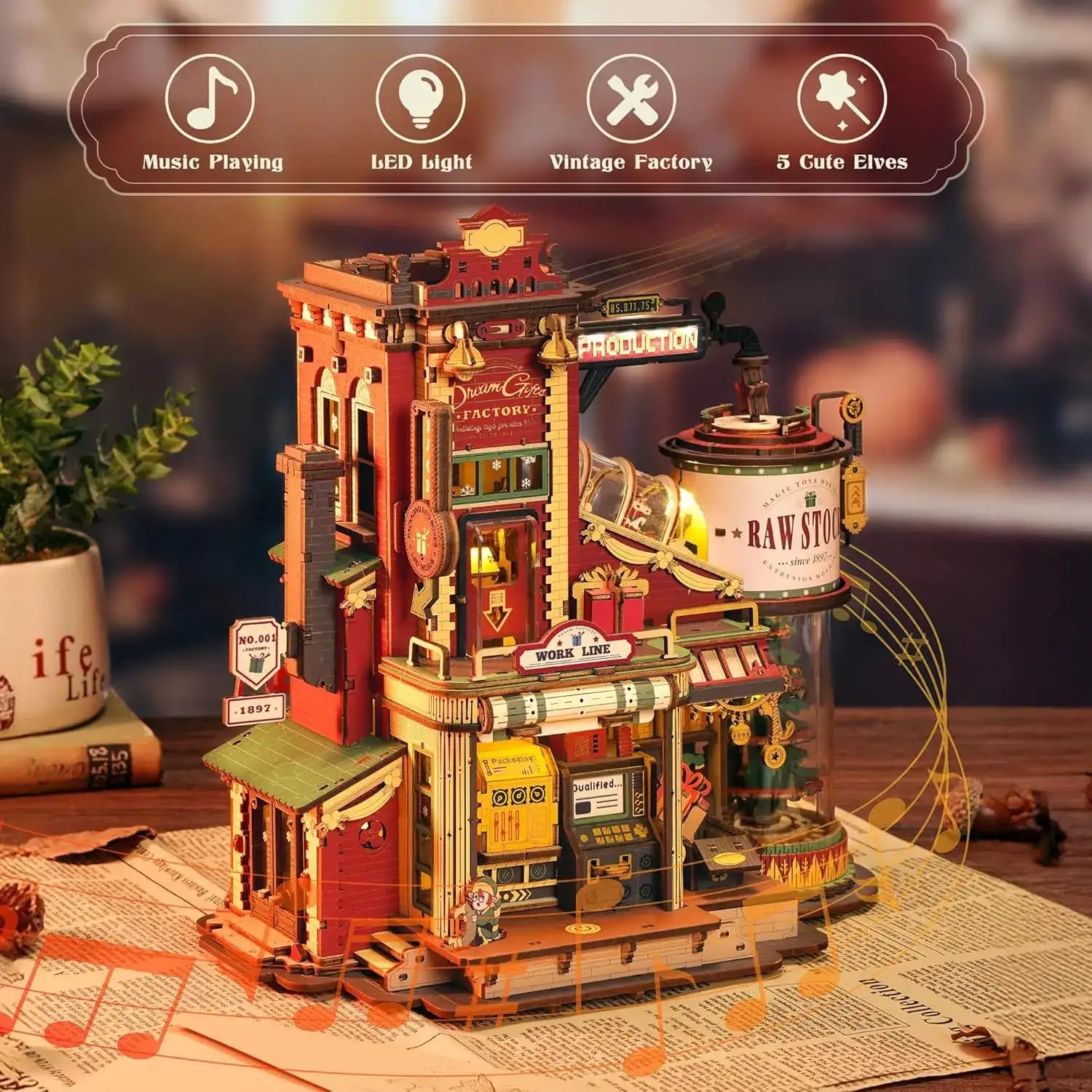 Wooden Music Box Puzzle Workshop