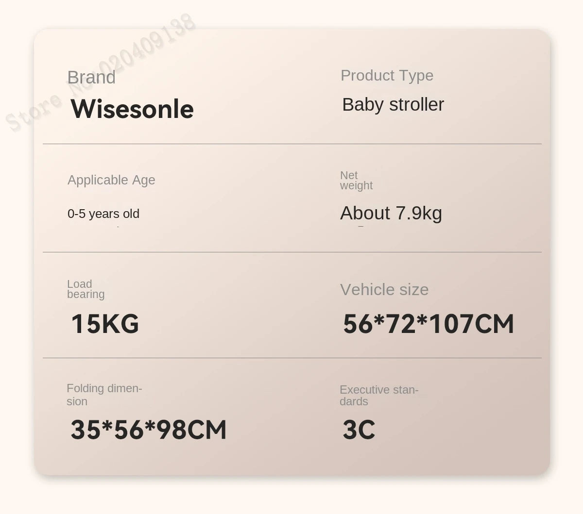 Upgraded Baby Stroller