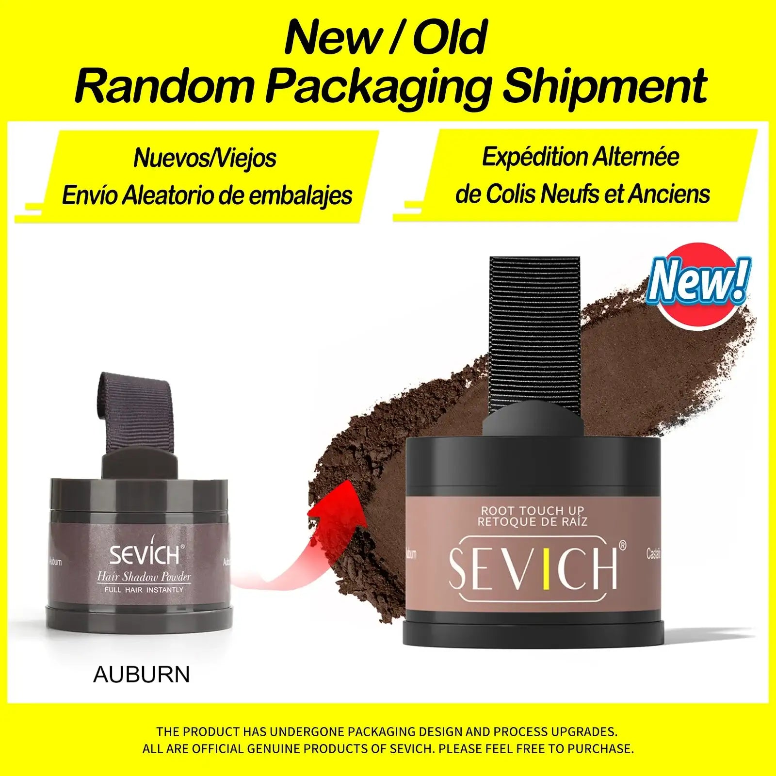 Sevich Hairline Powder 4g - Natural Hair Concealer