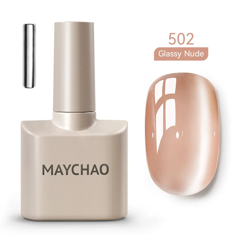 Cat Eye Magnetic Gel Polish by MAYCHAO – Holographic 12ml