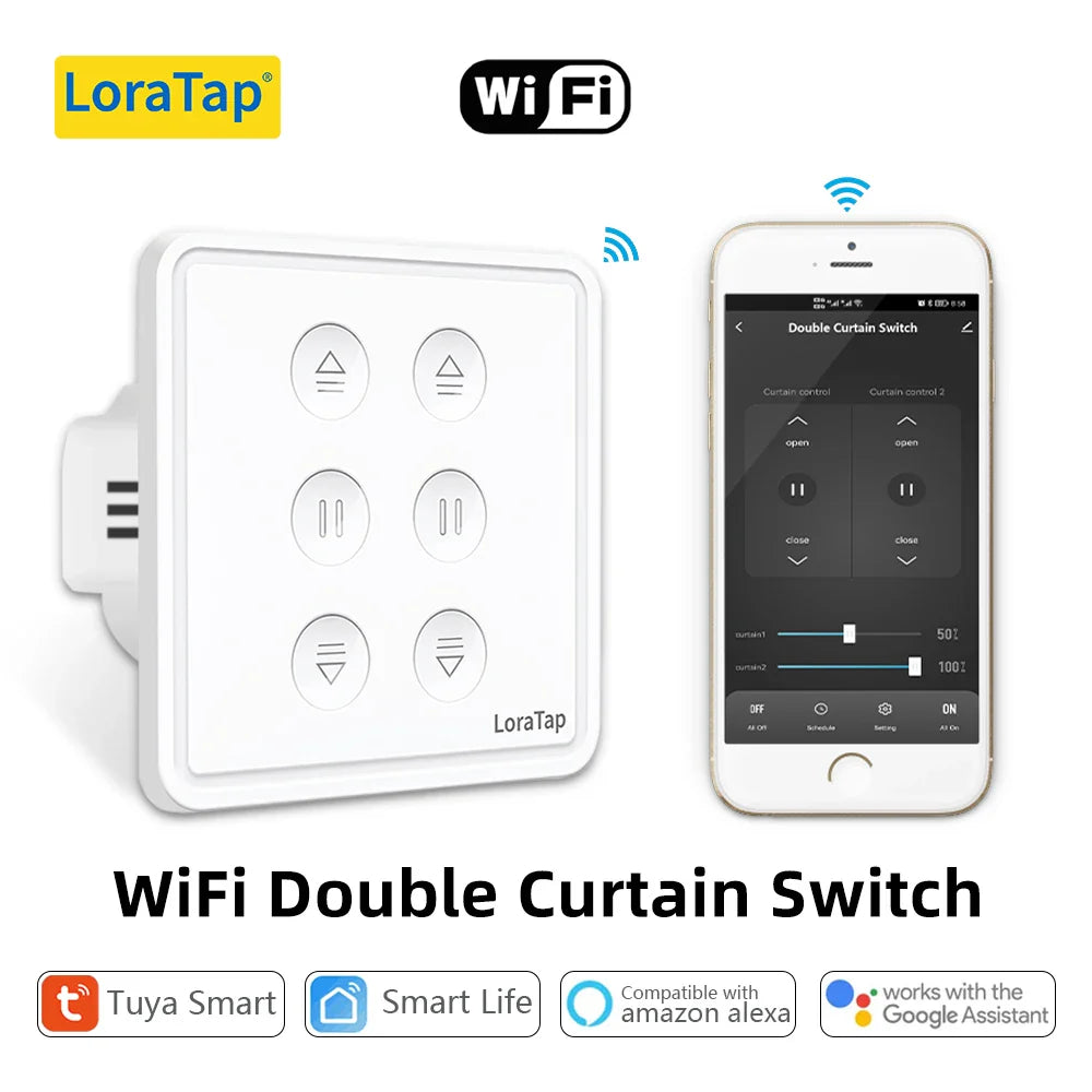 WiFi Double Curtain Switch