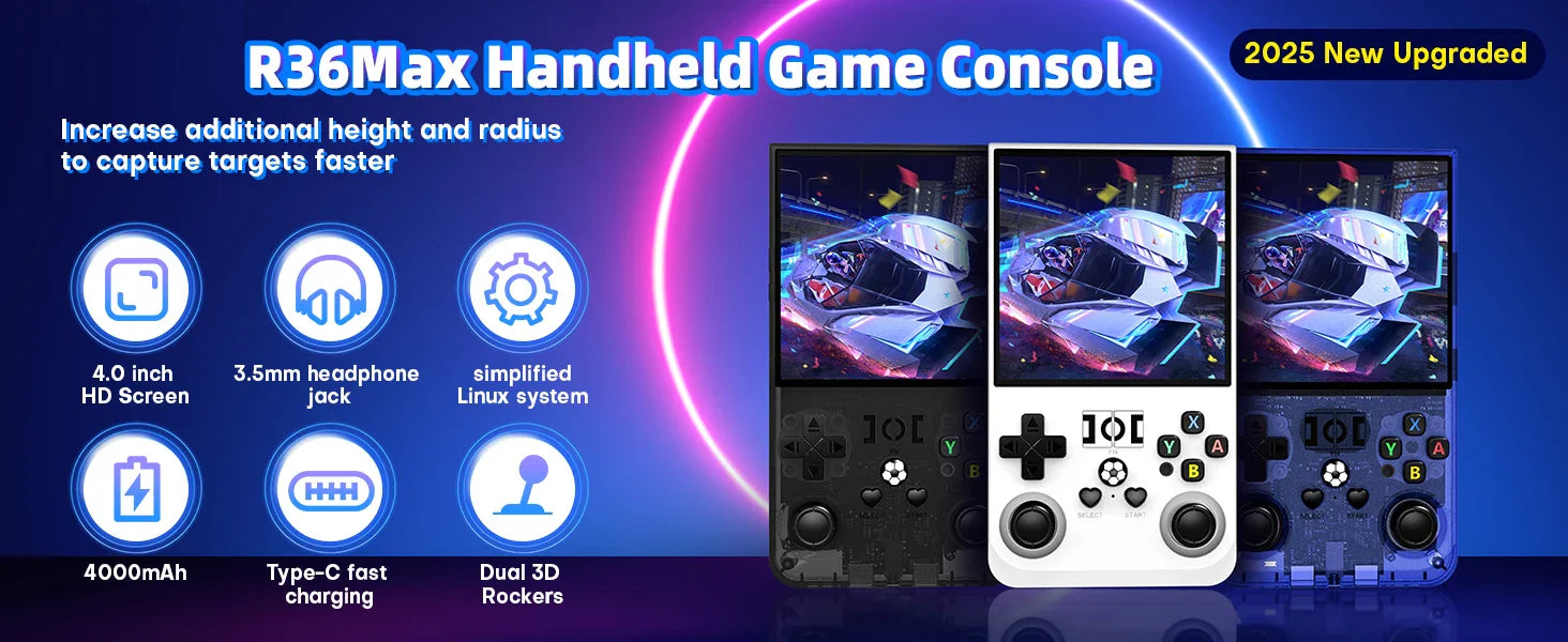 Retro Handheld Game Console