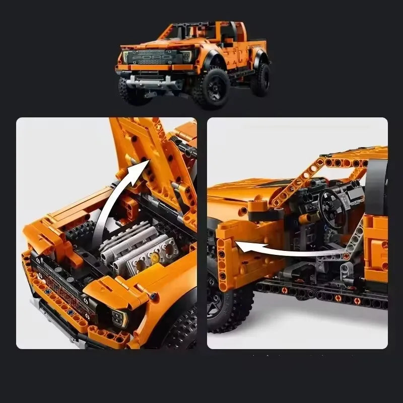F-150 Pickup Truck Building Block Set