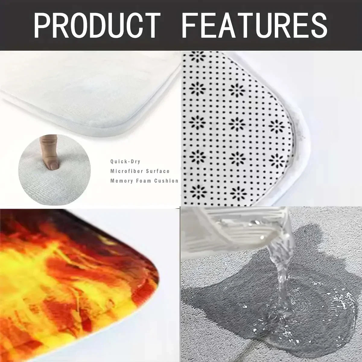 Heart Pattern Area Rug