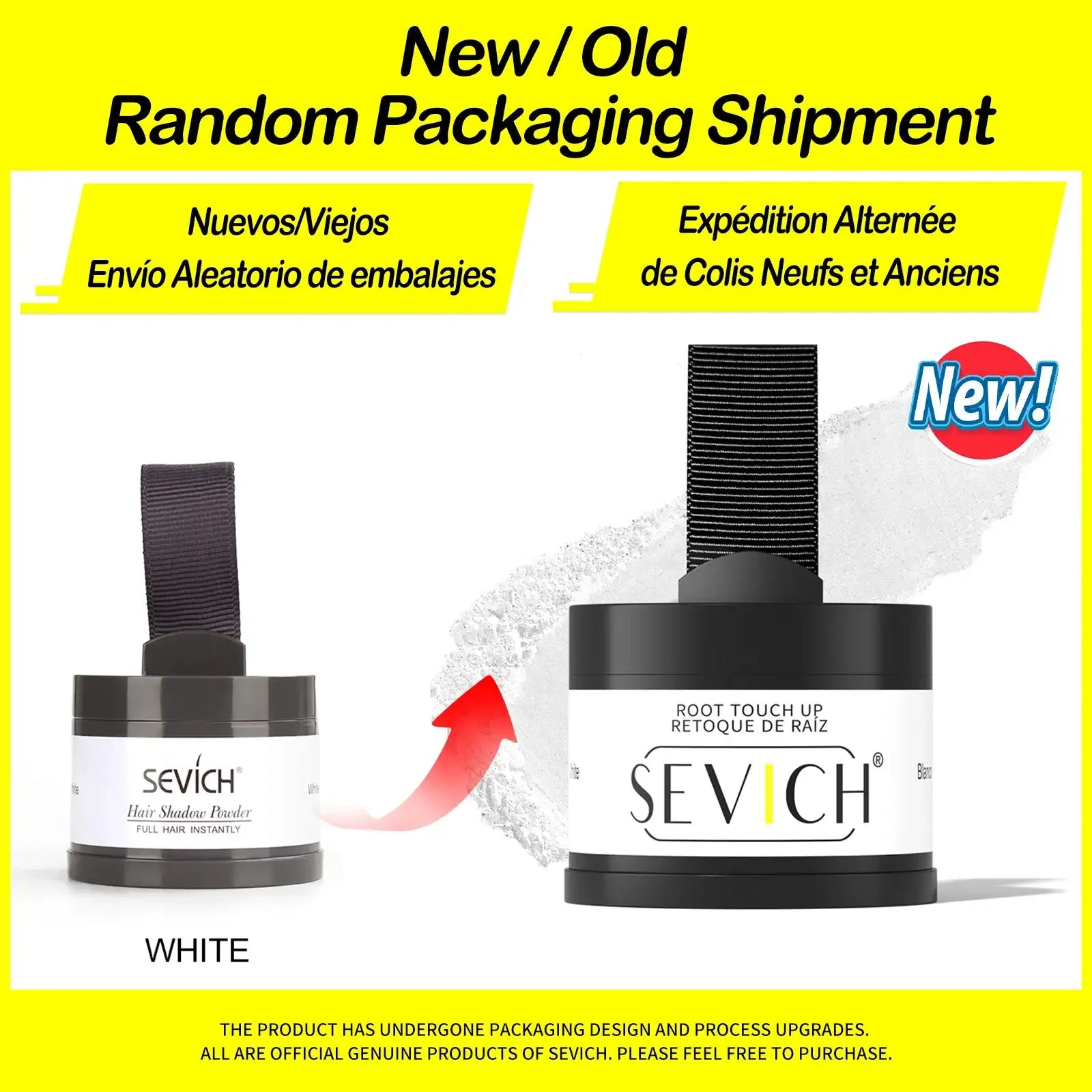 Sevich Hairline Powder 4g - Natural Hair Concealer