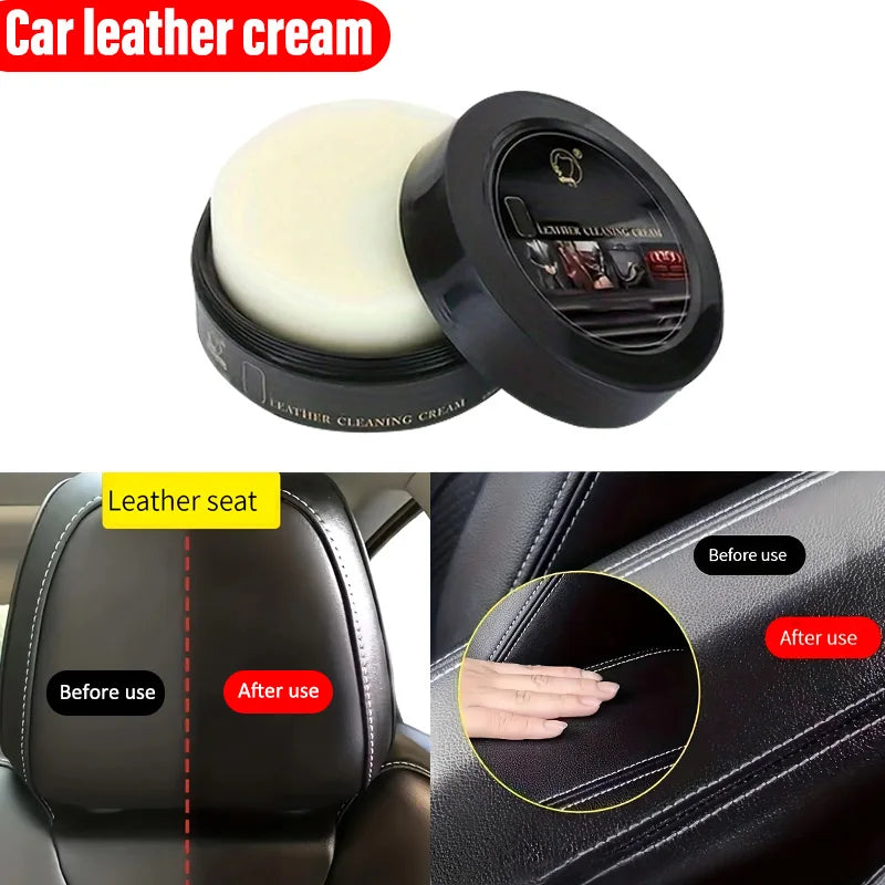 Car Interior Leather Cleaner – Stain Removal & Polishing