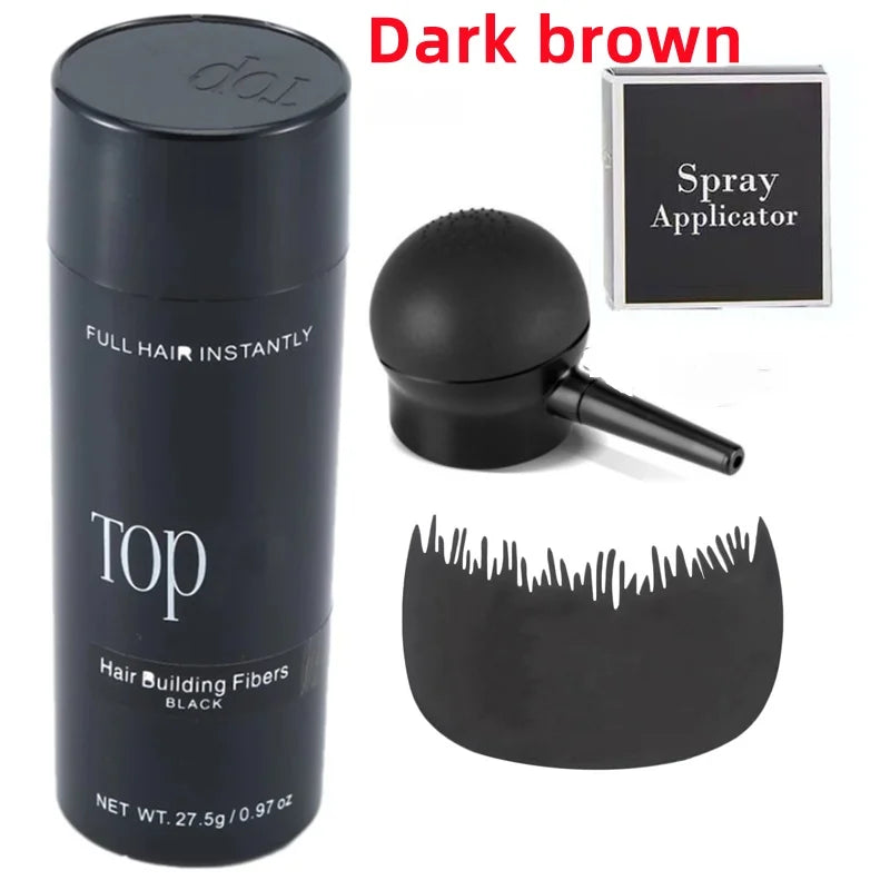 Keratin Hair Fibers 3pcs Set | 27.5g Hair Building Fibers