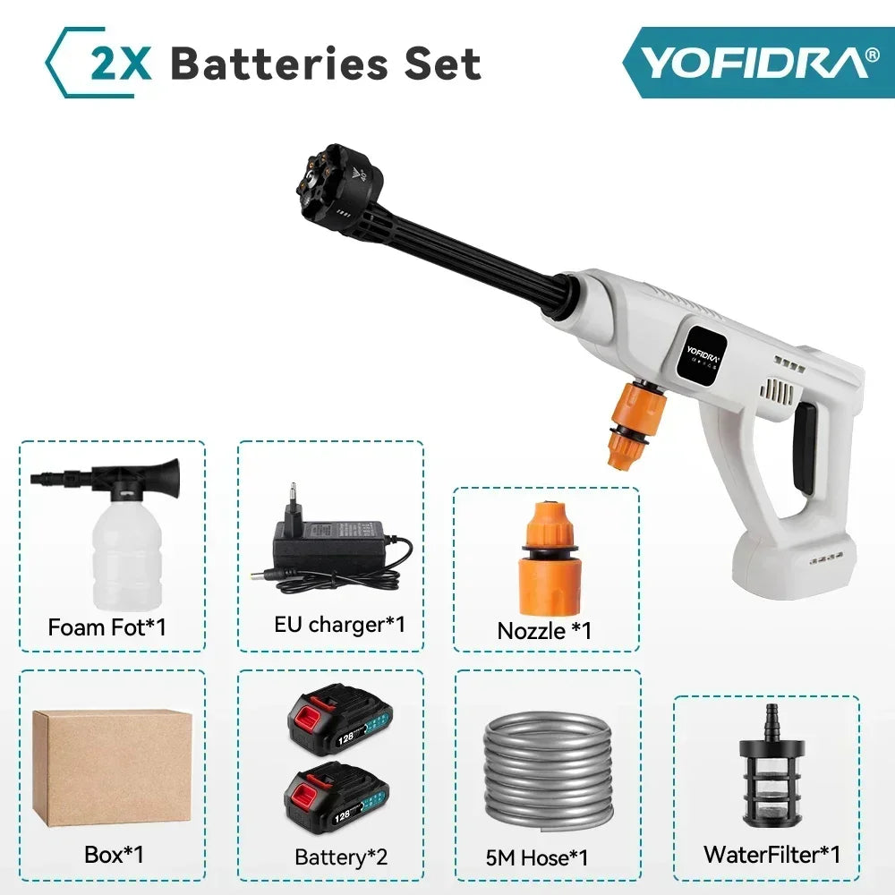 Cordless High Pressure Washer Gun