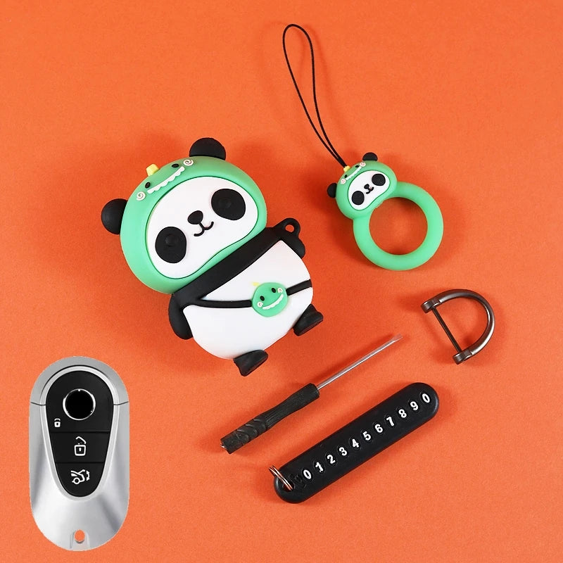 Cartoon Car Key Cover