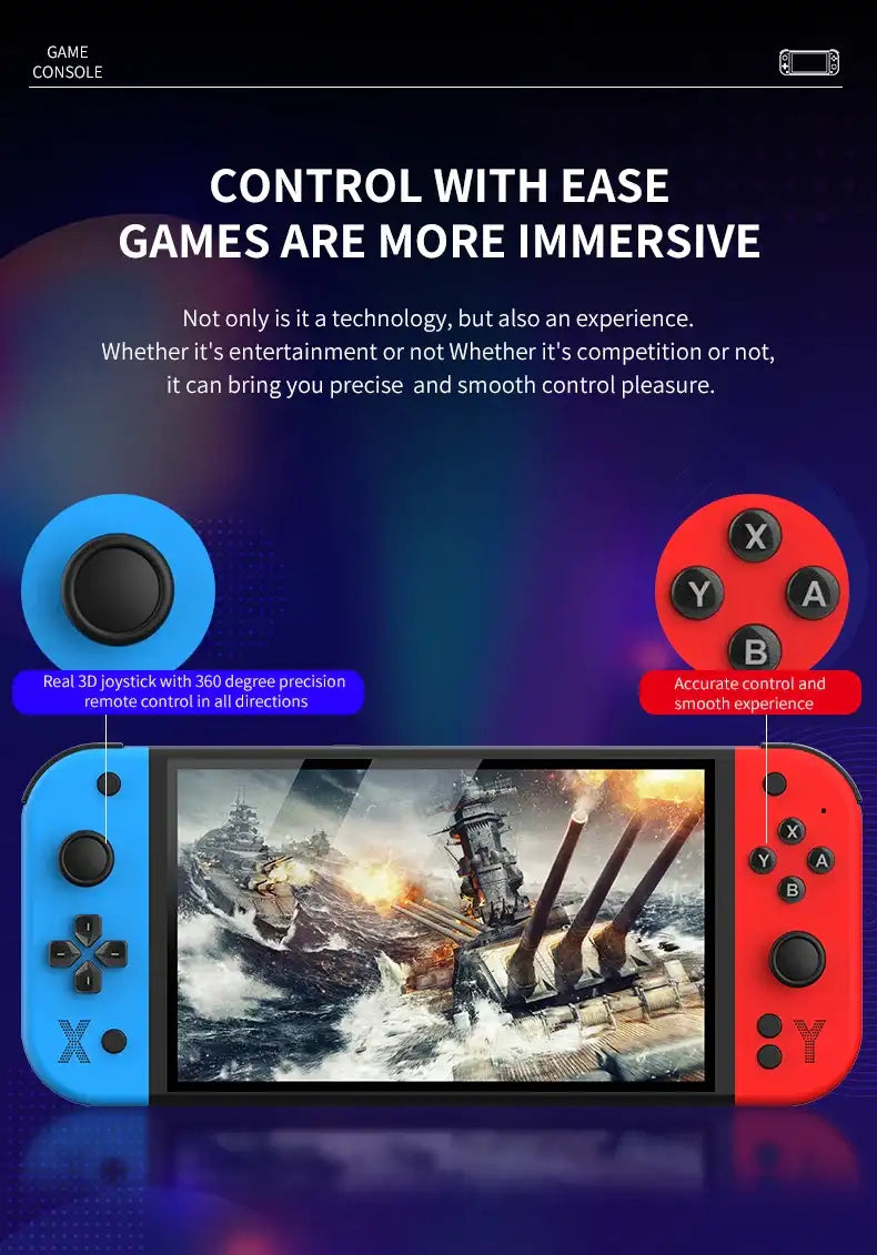 G90 Retro Handheld Game Console