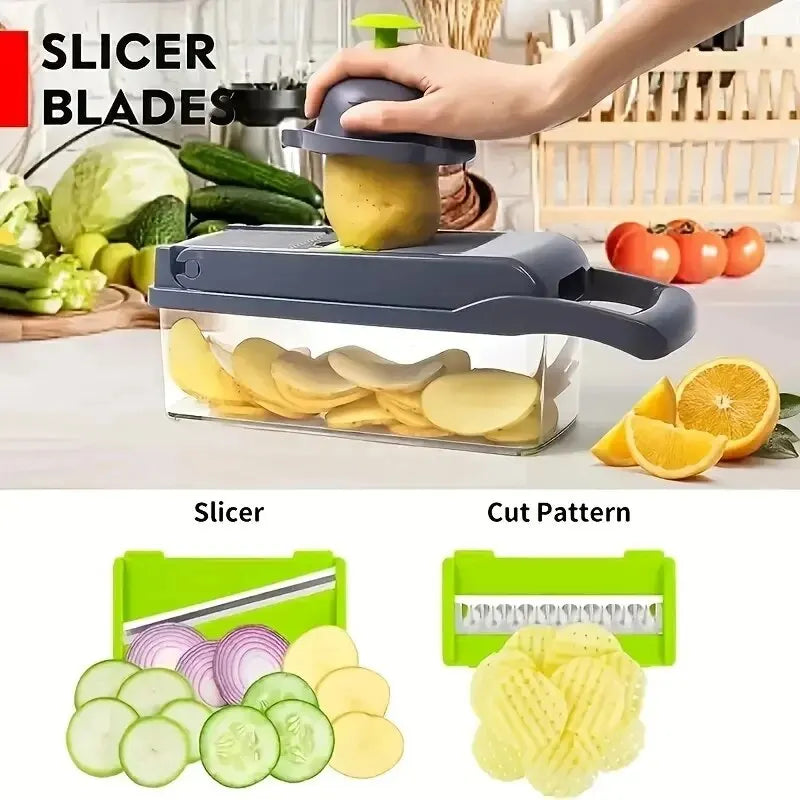16PCS Vegetable Chopper Set