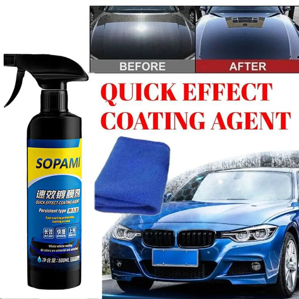 Sopami Nano Ceramic Car Coating Spray - Quick Wax