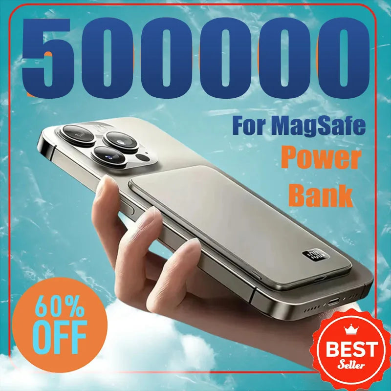 Magnetic Wireless Power Bank 50000mAh