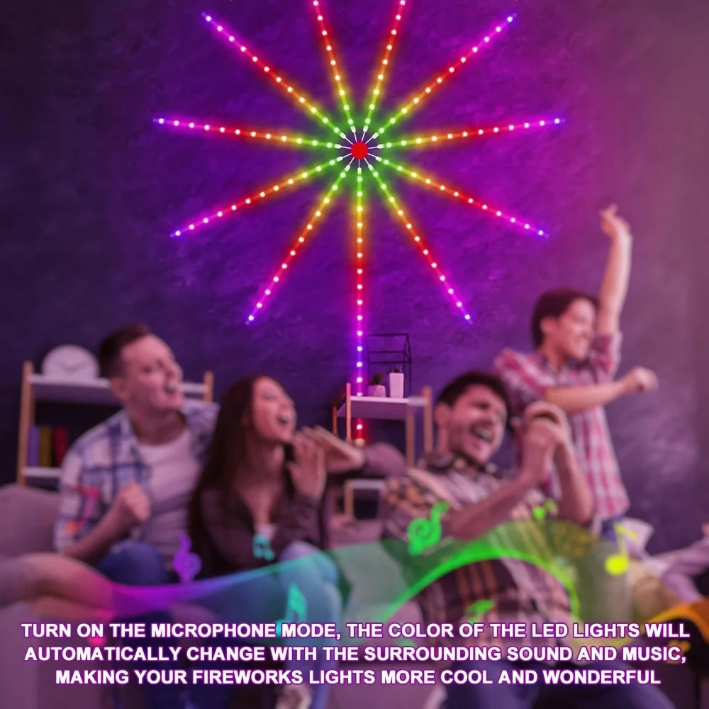 Smart Firework LED Light Strip