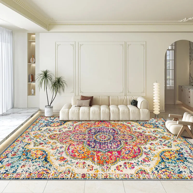 Boho Geometric Area Rug