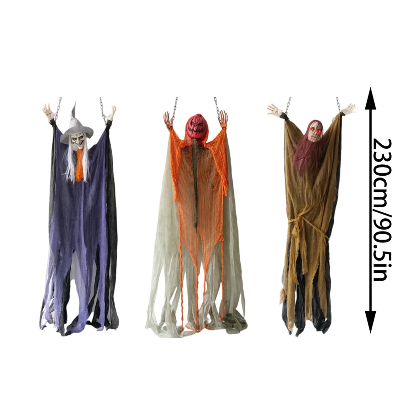 Halloween Sound & Glowing Witch