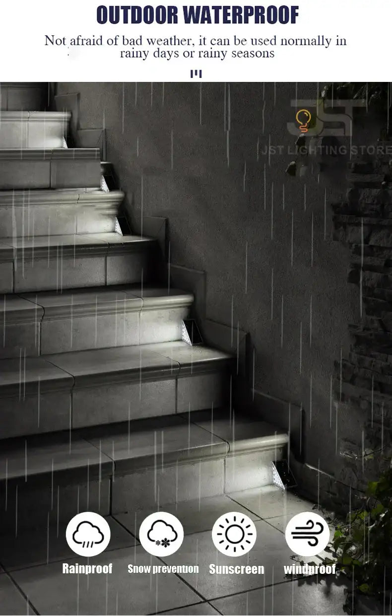 Solar LED Stair Lamp
